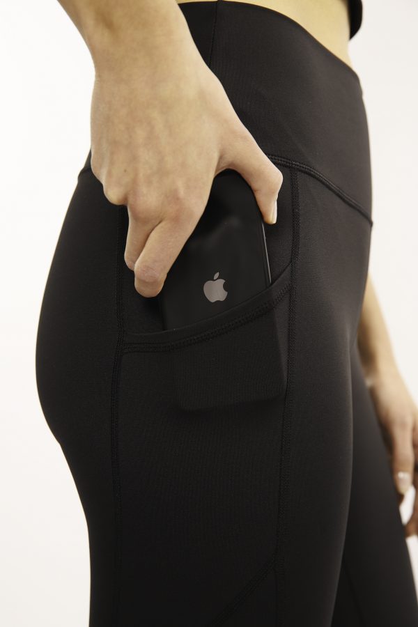 Ethically made sustainable leggings with pockets.